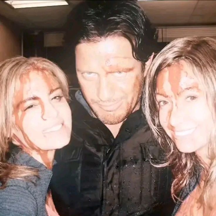 betsy russell, costas mandylor, and russell's body-double